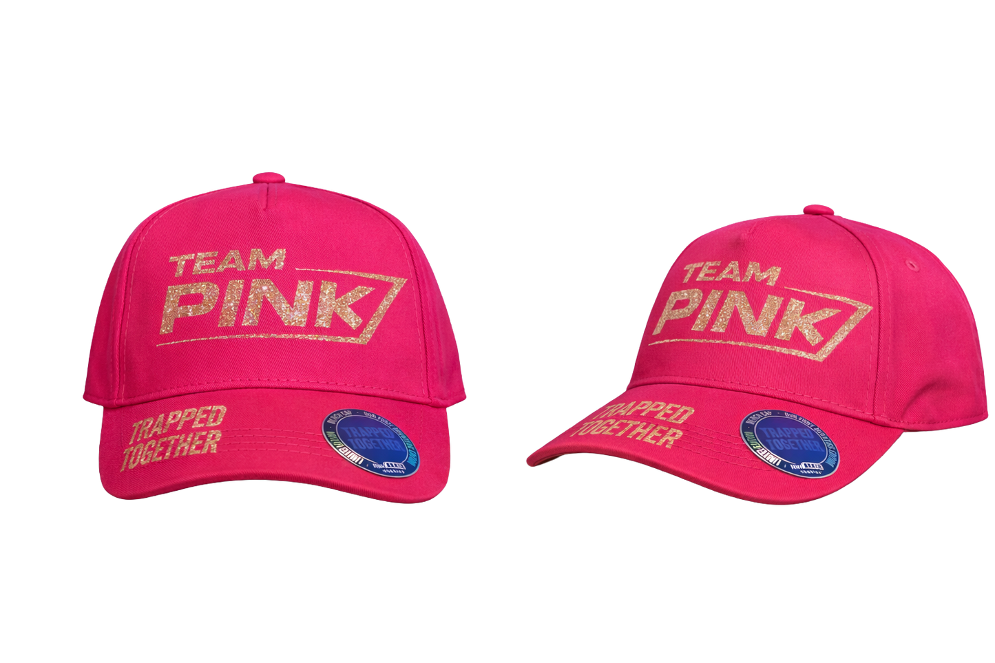 Trapped Together Team Pink Cap